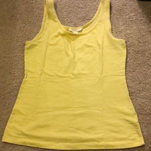 Forever21 Basic Yellow Tank